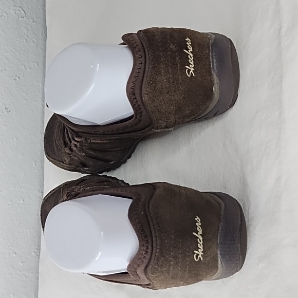 Skechers Relaxed Fit Breathe Easy Big Bucks-Brown Suede Size 8 US - Picture 3 of 7